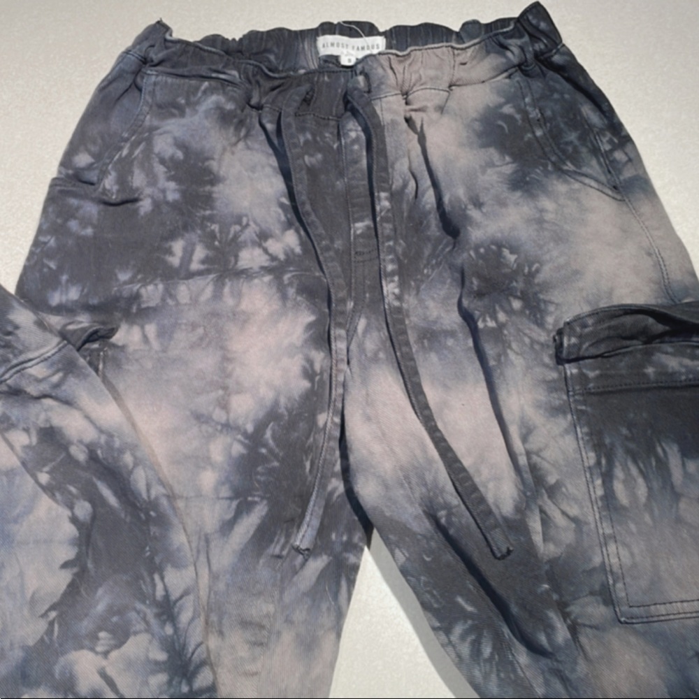 Tie dye cargo pants